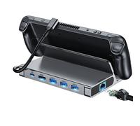 Dock Station 6in1 per Steam Deck con USB PD Alimentazione Erogazione e Convertit