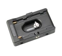Dock Station di ricarica della batteria della fotocamera per F970 F750 F550 con ricarica rapida USB C e luci LED da viaggio nero