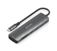 Dock USB-C AISENS ASUC-7P026-GR 7 in 1 HDMI 4K USB 3.2 PD 100W Grigio