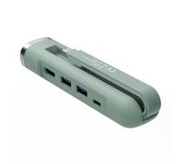 Dock USB-C Ewent EW1148 HDMI 4K Ethernet Gigabit Verde Dock USB-C Ewent EW1148 HDMI 4K Ethernet Gigabit Verde