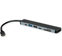 Dock USB-C HDMI+ 2x 1xC 1xTF-SD+1xC PD 4K60 - Dati digitali NEW