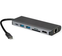 Dock USB4-C HDMI+ GbE+2x 1xTF-SD+1x C PD 8K30 - Dati digitali - Display digitale Video NEW