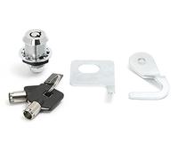 Dock66 Motorcycle Parts Lucchetto per bauletto H-D, Tour Pack con finitura cromata e serratura per portapacchi Harley-Davidson