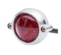 Dock66 Motorcycle Parts Motone Eldorado - Fanale posteriore a LED, lucido, ECE