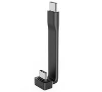 DOCKCASE Cavo da USB C a USB C FPC da 30 cm, USB-C 3.2 10 Gbps da tipo C a tipo C, cavo di ricarica rapida da 60 W, per iPhone 15 Pro Max, MacBook Pro, iPad Pro/Air, Galaxy S24/S23