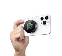 DOCKCASE Enclosure Magnetic Visual M.2 2242 NVMe SSD, 10Gbps USB 3.2 Type-C, 3s PLP, Adatto 2242/2230 NVMe PCIe, compatibile con MagSafe per iPhone 16/15 Pro Max ProRes