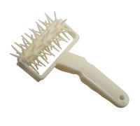 Docker per pasta pizza in plastica con manico ergonomico e ruota ad ago 20/21 cm