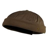 Dockercap - Berretto da uomo con cuciture, effetto lavato Lakota, cappellino estivo, cappello da pescatore, 38150485, Adulti (unisex), marrone, ca. 56 cm - 59 cm