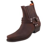 Dockers by Gerli - 170102-007020, Stivaletti a gamba corta mod. Cowboy, senza imbottitura Uomo, Marrone (Braun (cafe 020)), 40 EU