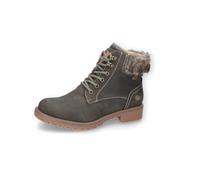 Dockers by Gerli donna Stivaletti allacciati, signora Stivaletti,fodera calda,scarpetta con lacci,stivaletto invernale,bottle,38 EU / 5 UK