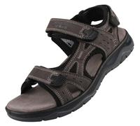 Dockers by Gerli Sandali da trekking da uomo, grigio scuro, 42 EU