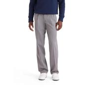 DOCKERS Classic Fit Easy Khaki Pants-Pleated (Regular And Big & Tall) Pantaloni Casual, Grigio Burma, 40W x 30L Uomo
