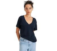 Dockers Deep V Neck Tee Tees Navy Blazer S, Blazer Blu Marine, S