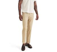 Dockers Go Signature Khaki Slim, Pantaloni Chino Uomo, Beige (Harvest Gold), 32W / 32L