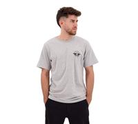 Dockers LOGO Tee, T-Shirt Uomo, Gray Heather + Wing & Anchor, L