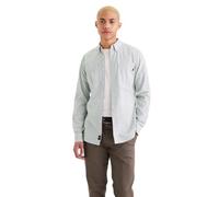 Dockers Maglietta da Uomo Stretch Oxford Slim, Princeton Forest Elf Lucent White, L