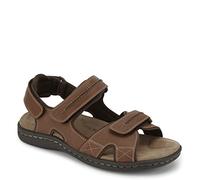 DOCKERS Mens Searose Outdoor Sport Fisherman Sandal Shoe, Rust, 10 M