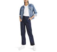 Dockers Original Khaki High Straight, Pantaloni Donna, Navy Blazer, 24 Long