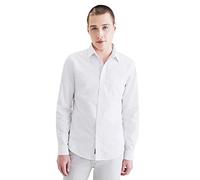 Dockers Original Shirt Slim Camicia, Westward Lucent White, L Uomo