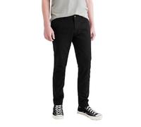 Dockers Smart 360 Flex California Khaki Skinny Casual Chinos, Nero, 42 IT (28W/32L) Uomo