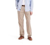 Dockers Pantaloni da Uomo Classic Fit Easy Kaki - Pantaloni plissettati Kaki, Timber Wolf (Stretch), 44W x 30L