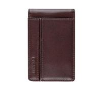Dockers Portafoglio da uomo con tasca frontale sottile e minimalista RFID, Cordovan., Taglia unica, Portafoglio con tasca frontale