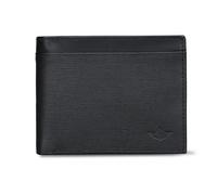 Dockers portafoglio uomo, Logo in rilievo nero, En storlek, Portafoglio a doppia capacità extra - Finestra ID e slot per schede multiple