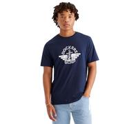 Dockers Short Sleeve Graphic Tee Navy L -