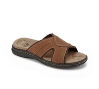 Dockers Slide, Sandali a Ciabatta Uomo, Brown Rust, 44.5 EU Larga