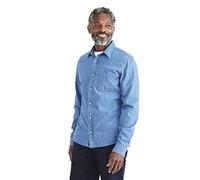 Dockers Slim Original Woven, Camicia, Uomo, Glory Light Indigo, M