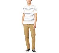 Dockers Smart 360 Flex Chino Slim, Casual Pants Uomo, Ermine, 34W / 32L