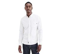Dockers Stretch Oxford Shirt, Camicia Uomo, Ensenada Oxford Rose Quartz Stripe, S