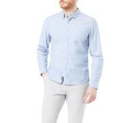 Dockers Stretch Oxford Shirt, Camicia Uomo, Marrone (Oxford Delft), S
