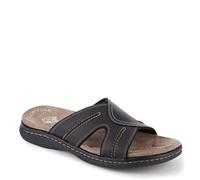 DOCKERS Sunland, Sandali a Ciabatta Uomo, Nero, 42 EU Larga