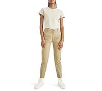 Dockers Weekend Regular Slim Ankle Fit Chino Pants Beige 28 / L Donna