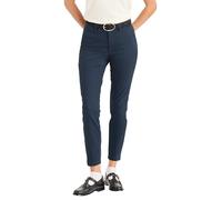 Dockers Women's Weekend Skinny Chino Pants, Navy Ash, 30W