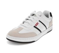 Dockers Zane, Scarpe da Ginnastica Uomo, Bianco Natura Nero, 38 EU