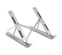 Docking Docking Docking per portatile Stand,Ascensore USB pieghevole di raffreddamento,Base con luce RGB e docking station - per ricarica e telelavoro desktop