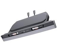 Docking Hub USB per Tesla Model 3 Model Y Impermeabile - Caricabatterie rapido per accessori modello Y/3 2024 2023 2022 2021 Docking Station retrattile multi porta, console centrale compatibile al