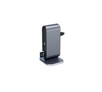 Docking station 12 in 1 tipo C USB Hub Extender Splitter Adattatore verticale a dock compatibile for laptop,Distribuzione intelligente dell'energia