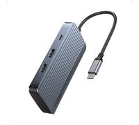 Docking station 7-in-1 Anker, USB-C, doppio monitor HDMI 4K, erogazione di potenza 100W, trasferimenti dati 10Gbps, per MacBook Air/Pro, Dell XPS, iPad Pro e altro ancora