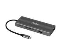 DOCKING STATION ADJ THOR -TYPE-C 12-IN-1 ALLUMINIO compatibile con Windows e Mac