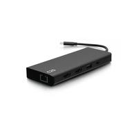 Docking station C2G USB-C® 9-in-1 a doppio schermo con HDMI®, Ethernet, USB, audio da 3,5 mm e fino a 60 W di potenza - 4K 30 Hz (conforme a TAA) - Nouvo