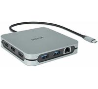 DOCKING STATION DICOTA D32057 - 8 Porte USB-C HDMI Ethernet USB 3 Supporto 4K