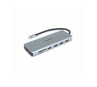 DICOTA D32065 hub di interfaccia USB 3.2 Gen 1 (3.1 Gen 1) Type-C Argento