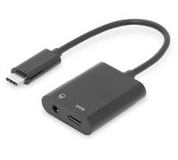 DOCKING STATION DIGITUS AK-300400-002-S - Jack Audio USB-C e Supporto USB-C 100W PD 3