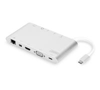 DOCKING STATION DIGITUS DA-70861 - 8 Porte USB-C HDMI Ethernet USB 3 Supporto 4K