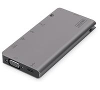 Digitus Docking station DA-70877 USB-C da viaggio multiporta 8 porte