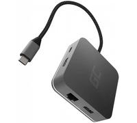 Green Cell Docking Station Dock Usb-c Usb Type-c Macbook Dell Lenovo Hp Samsung Asus Hdmi - AK61