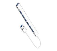 Docking station - Docking Station Estensione Concentratore, Splitter Computer 1 a 7, Dongle Estensione Usb Multiporta, Docking Station Ultra Sottile Per Chiave Usb, Disco Rigido